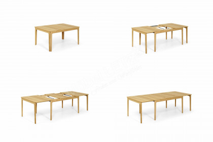 #26 Dining Table von Skovby - Esstisch Wildeiche furniert, geölt
