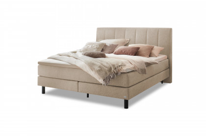 Pronto von Hasena - Boxspringbett Donna in Sand