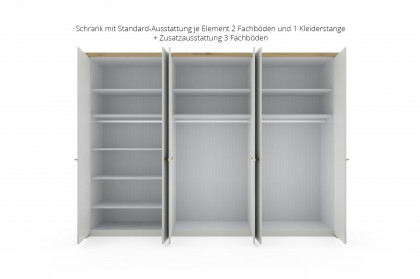MR Isabelle von Musterring - Schrank mit Passepartout ca. 307 cm breit