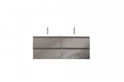 b·solid von puris - Badezimmer in Titangrau