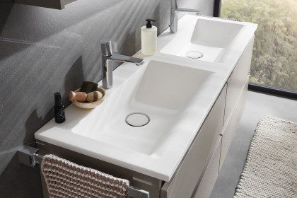 b·solid von puris - Badezimmer in Titangrau