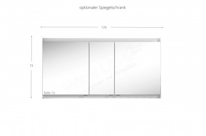 b·solid von puris - Badezimmer in Titangrau