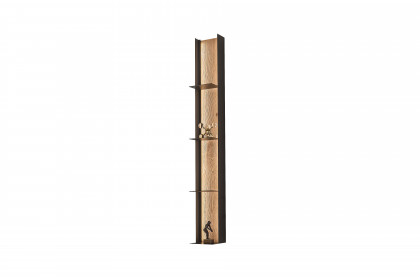 Selino von Hartmann - Highboard Kerneiche natur/ Birke anthrazit 