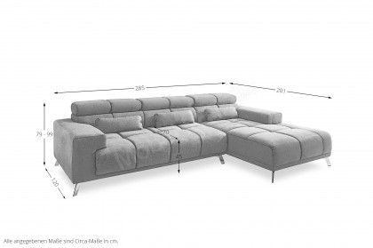 Speed von AZ Iwaniccy - Ecksofa rechts schlamm