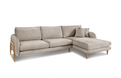 Apulia von Primavera Furniture - Polsterecke rechts ivory