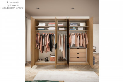 Meran von Schösswender - Kleiderschrank Wildeiche Furnier