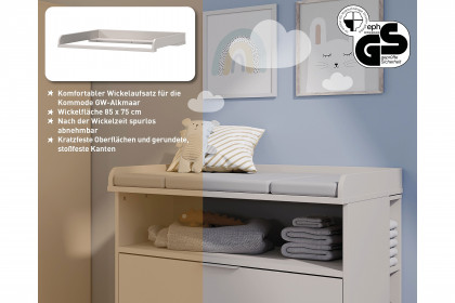 GW-Alkmaar von GERMANIA - Babyzimmer mit schmaler Wickelkommode