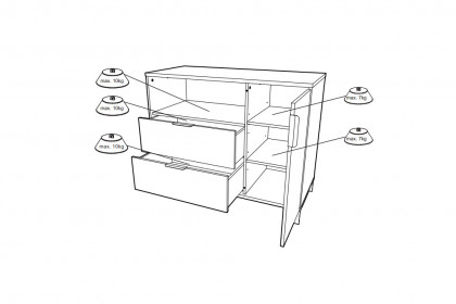 GW-Alkmaar von GERMANIA - Babyzimmer-Set mit breiter Wickelkommode
