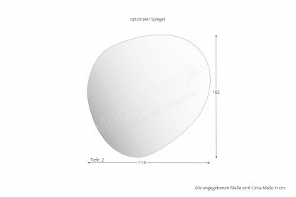 Selino von Hartmann - Sideboard 4221 Kerneiche natur/ Birke anthrazit 
