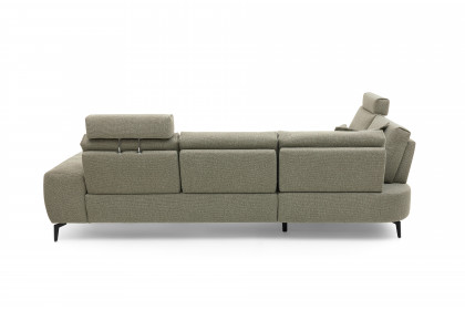 MR 290 von Musterring - Couchgarnitur links lind
