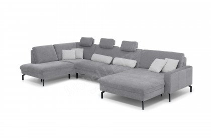 ZE-EM20028 von Zehdenick - Wohnlandschaft Variante links grey