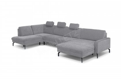 ZE-EM20028 von Zehdenick - Wohnlandschaft Variante links grey