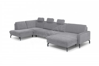 ZE-EM20028 von Zehdenick - Wohnlandschaft Variante links grey