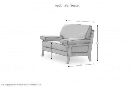 Catania von Schröno - Polster-Duo braun
