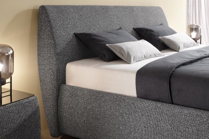 Trento von RUF Betten - Polsterbett anthrazit 180 x 200 cm