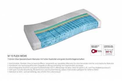 Trento von RUF Betten - Polsterbett anthrazit 180 x 200 cm