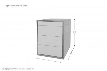 Kara-Frame von Musterring - höhenverstellbarer Schreibtisch in Eiche graphit