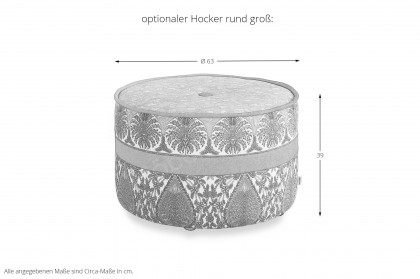 Opera-LE22 von Schröno - Polsterecke braun