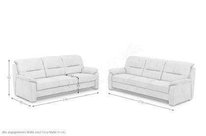 PP-HS10002 von Polipol - Polstergarnitur beige