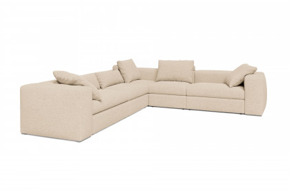 Opera-LE22 von Schröno - Eckcouch creme