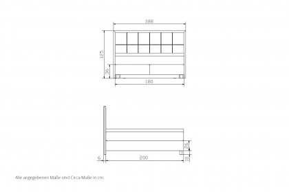 Comfort von Hasena - Boxspringbett Leona pearl