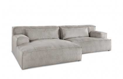 Lecco von Primavera Furniture - Sofagarnitur links grey