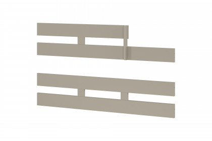 GW-Tomino von GERMANIA - Babyzimmer-Set steingrau Schrank, Bett & Wiko