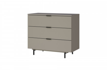 GW-Tomino von GERMANIA - Babyzimmer-Set steingrau Schrank, Bett & Wiko