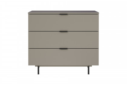 GW-Tomino von GERMANIA - Babyzimmer-Set steingrau Schrank, Bett & Wiko