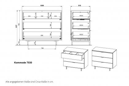 GW-Tomino von GERMANIA - Babyzimmer-Set steingrau Schrank, Bett & Wiko