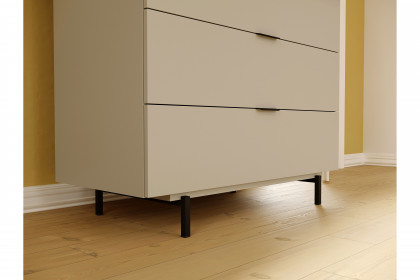 GW-Tomino von GERMANIA - Babyzimmer-Set steingrau Schrank, Bett & Wiko