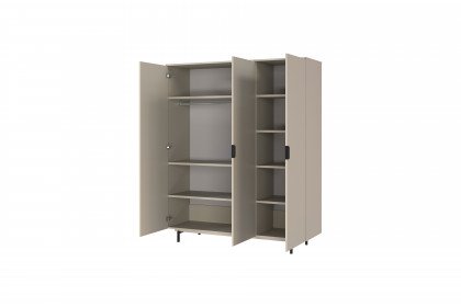 GW-Tomino von GERMANIA - Babyzimmer-Set steingrau Schrank, Bett & Wiko