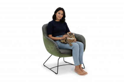 Glove-D von SCHÖNER WOHNEN - Polstersessel fango-olive