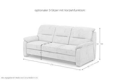 PP-HS10002 von Polipol - Sofa beige