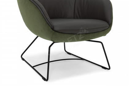 Glove-D von SCHÖNER WOHNEN - Einzelsessel fango-olive