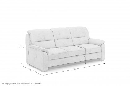 PP-HS10002 von Polipol - Einzelsofa beige