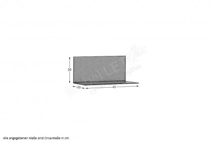 Ferrara von Schösswender - Wandboard FE 07, Breite ca. 45 cm