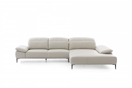 24470 Tavaroo von Willi Schillig - Ledergarnitur Variante rechts greige