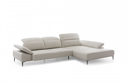 24470 Tavaroo von Willi Schillig - Ledergarnitur Variante rechts greige