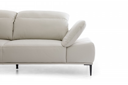 24470 Tavaroo von Willi Schillig - Ledergarnitur Variante links greige