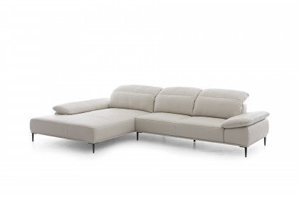 24470 Tavaroo von Willi Schillig - Ledergarnitur Variante links greige