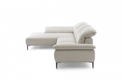 24470 Tavaroo von Willi Schillig - Ledergarnitur Variante links greige