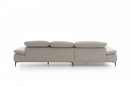 24470 Tavaroo von Willi Schillig - Ledergarnitur Variante links greige