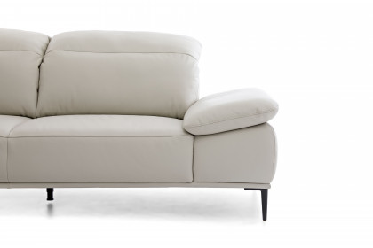 24470 Tavaroo von Willi Schillig - Ledergarnitur Variante links greige