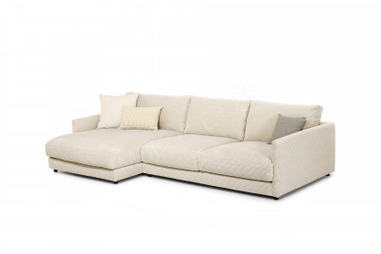 Garbo von SCHÖNER WOHNEN - Polsterecke links nature