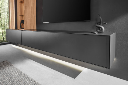 Selino von Hartmann - Wohnwand V26 Kerneiche natur/ anthrazit 