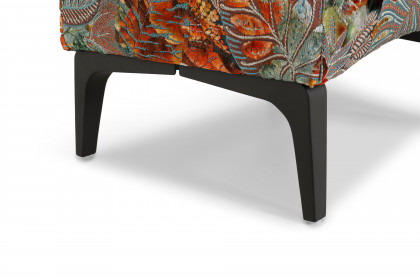 Duett von PM Oelsa - Sessel mit Hocker smaragd