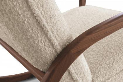 KOINOR Icky - Schaukelsessel beige