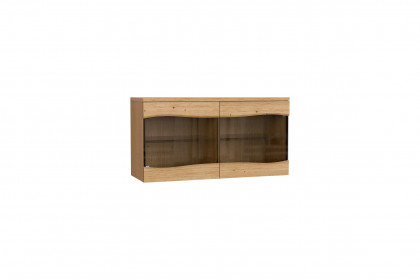 Ferrara von Schösswender - Hängevitrine FE 15 Wildeiche hell lackiert