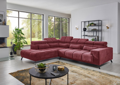 Inside von AZ Iwaniccy - Eckgarnitur links rot